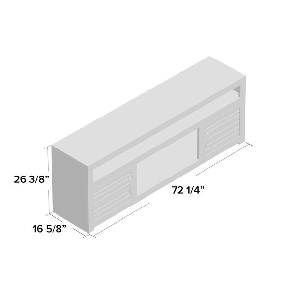 Foundstone™ Maddie TV Stand for TVs up to 75" & Reviews Wayfair